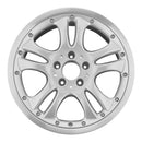 2007 mercedes c350 wheel 17 machined silver aluminum 5 lug w65438ms 1