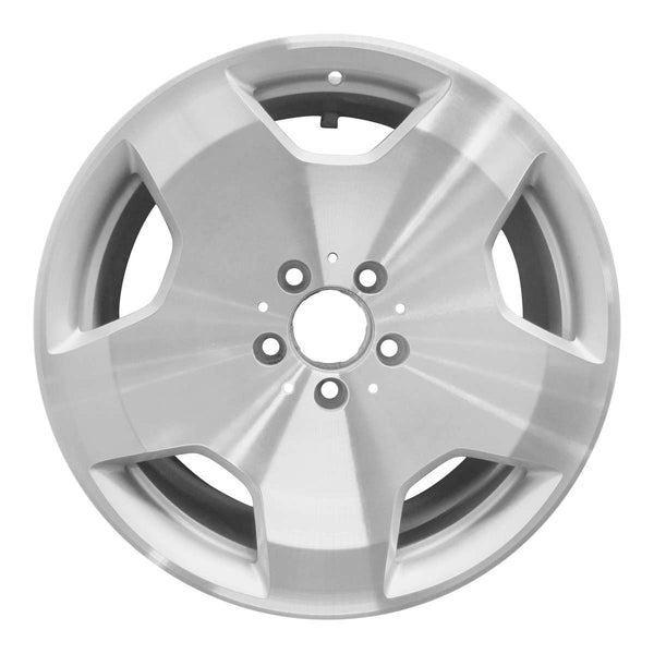 2007 mercedes s600 wheel 18 machined silver aluminum 5 lug w65474ms 2