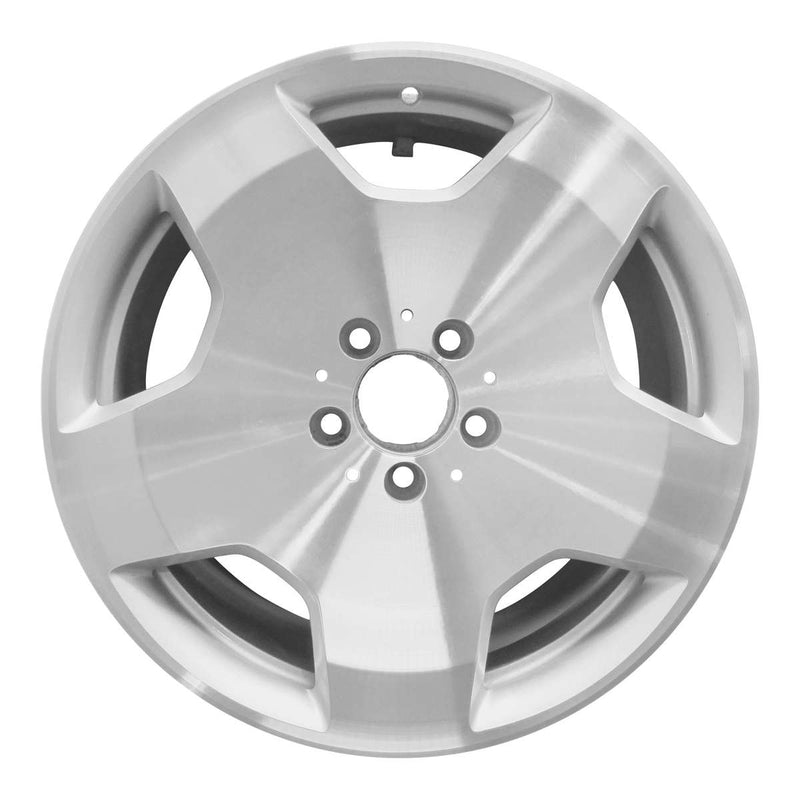 2007 mercedes s600 wheel 18 machined silver aluminum 5 lug w65474ms 2