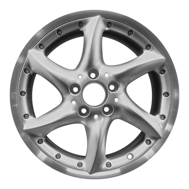 2003 mercedes clk500 wheel 17 machined hyper aluminum 5 lug w65484mh 3