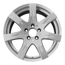 2007 mercedes e350 wheel 17 silver aluminum 5 lug rw65511s 1