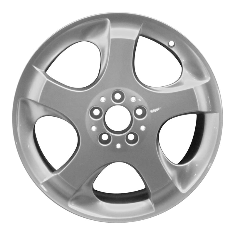 2007 mercedes r500 wheel 19 silver aluminum 5 lug w65518s 1