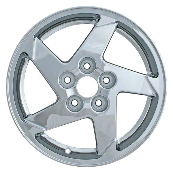 2006 pontiac grand wheel 16 polished aluminum 5 lug w6564p 3