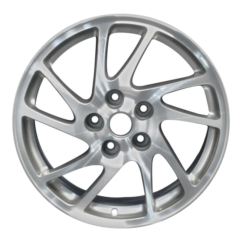 2005 pontiac grand wheel 17 machined charcoal aluminum 5 lug w6567mc 5