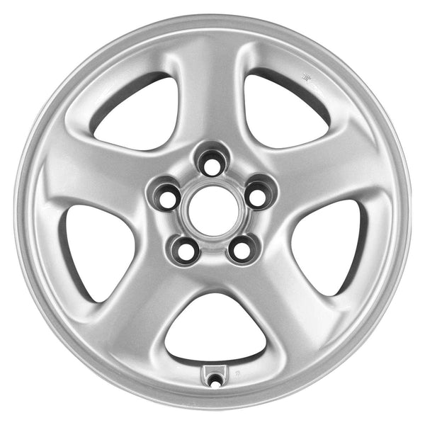 1993 mitsubishi 3000gt wheel 17 silver aluminum 5 lug w65700rs 3