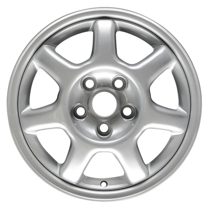 1994 mitsubishi 3000gt wheel 16 silver aluminum 5 lug w65732s 1