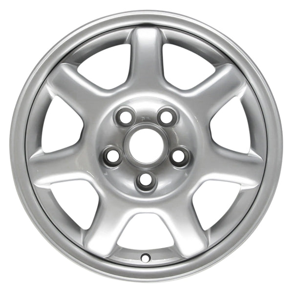 1995 mitsubishi 3000gt wheel 16 silver aluminum 5 lug w65732s 2