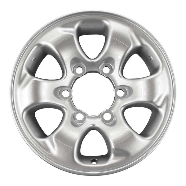 2002 mitsubishi montero wheel 15 silver aluminum 6 lug w65739s 10