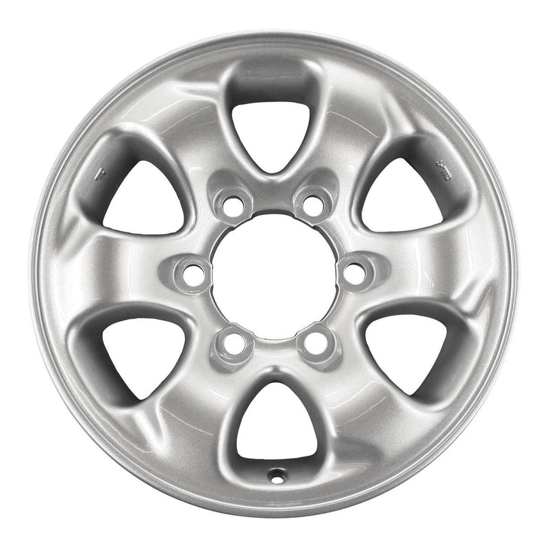 1995 mitsubishi montero wheel 15 silver aluminum 6 lug w65739s 3