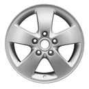 2008 pontiac grand wheel 16 silver aluminum 5 lug w6587s 4