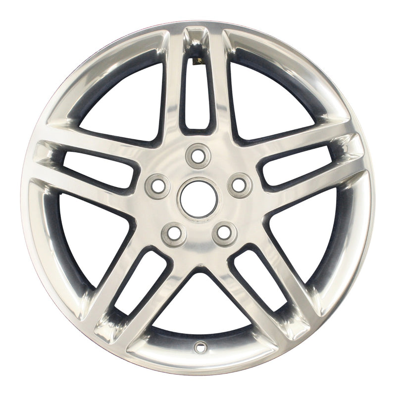 2006 pontiac grand wheel 17 polished aluminum 5 lug w6590p 2