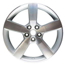 2008 pontiac g6 wheel 18 polished silver aluminum 5 lug w6598ps 4