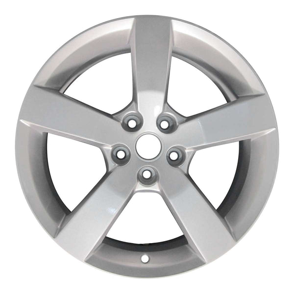 2007 saturn aura wheel 18 silver aluminum 5 lug w6598s 1