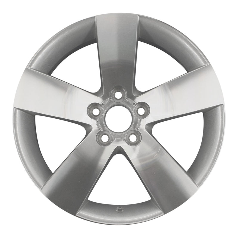 2008 pontiac g8 wheel 19 machined silver aluminum 5 lug rw6640ms 1