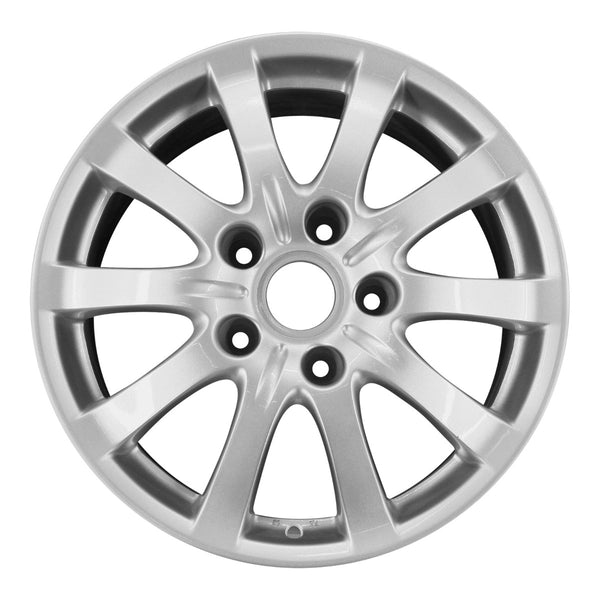 2006 porsche cayenne wheel 17 silver aluminum 5 lug w67281s 4