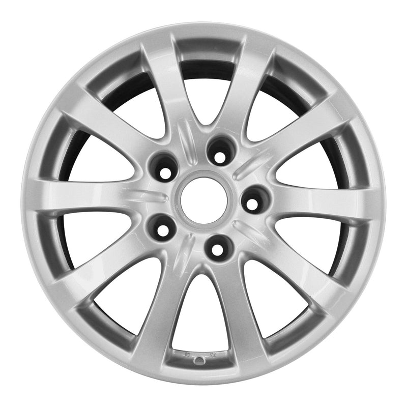 2006 porsche cayenne wheel 17 silver aluminum 5 lug w67281s 4