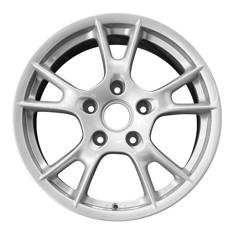 2008 porsche boxster wheel 17 silver aluminum 5 lug w67333s 9