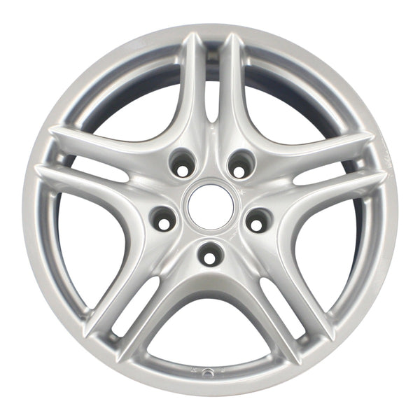 2007 porsche cayenne wheel 18 silver aluminum 5 lug w67352s 1