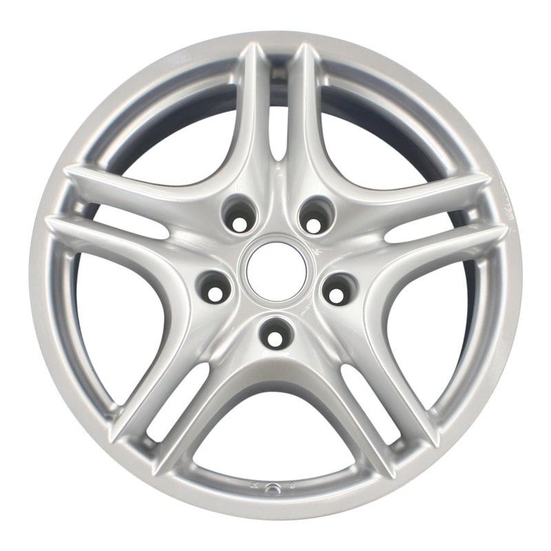 2007 porsche cayenne wheel 18 silver aluminum 5 lug w67352s 1