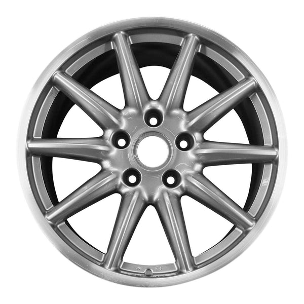 2006 porsche cayman wheel 19 machined charcoal aluminum 5 lug w67345mc 16