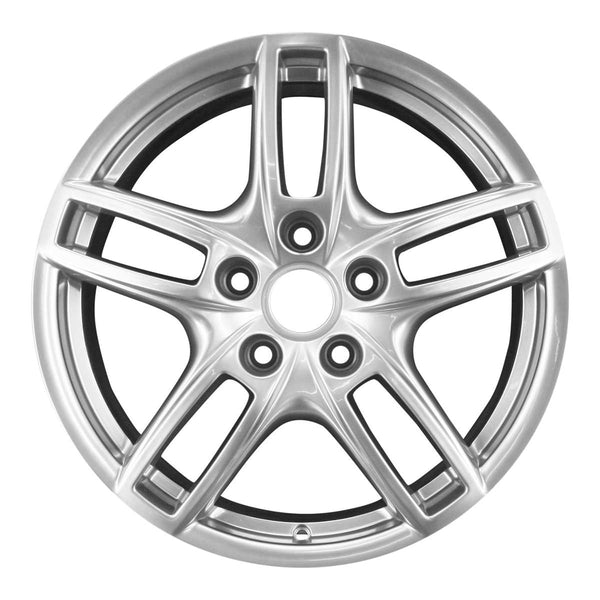 2012 porsche cayenne wheel 19 silver aluminum 5 lug w67404s 2