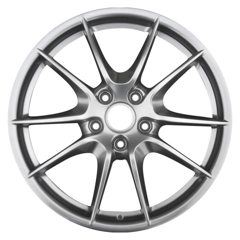 2014 porsche boxster wheel 20 hyper aluminum 5 lug w67431h 2