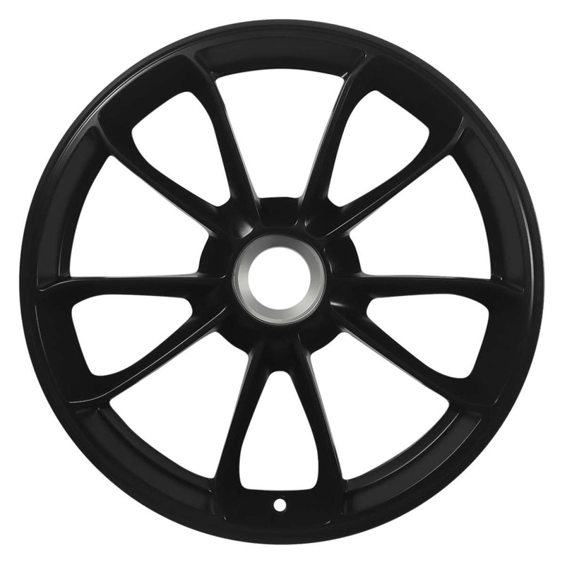 2017 porsche 911 wheel 20 black aluminum 5 lug w67454b 4