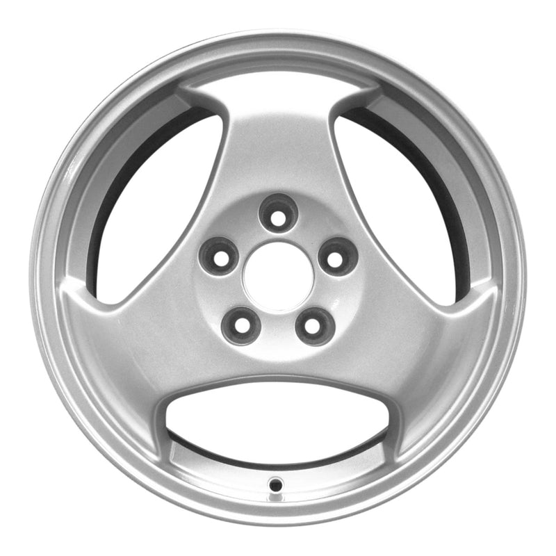 2010 saab 9 wheel 16 silver aluminum 5 lug w68192s 6