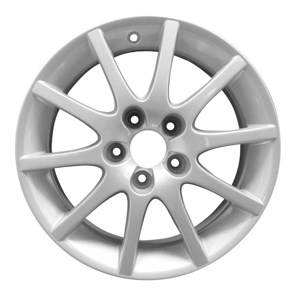 2012 saab 9 wheel 16 silver aluminum 5 lug w68215s 2