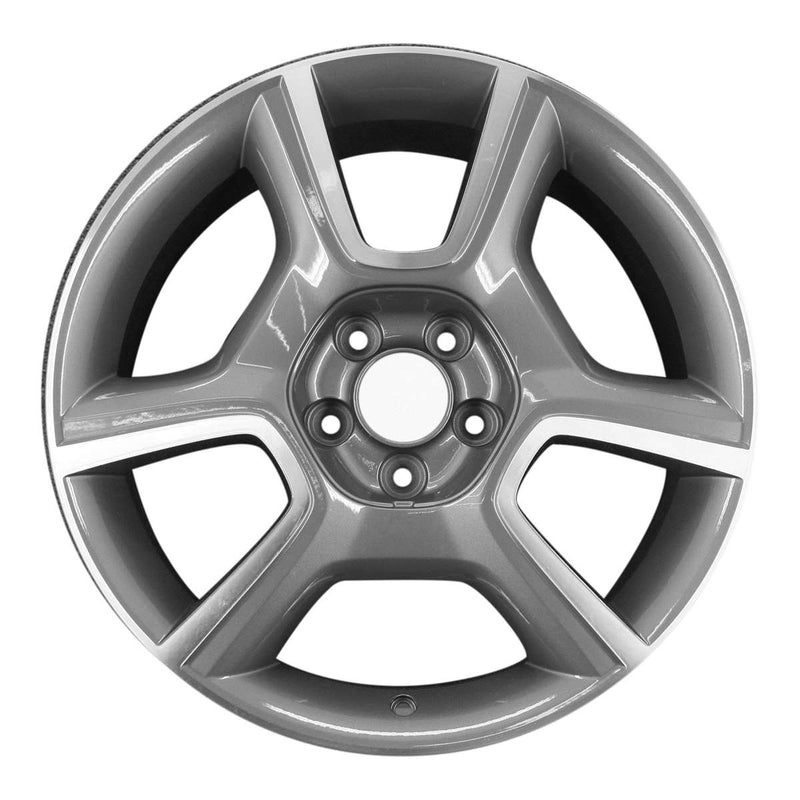 2009 saab 9 wheel 18 machined charcoal aluminum 5 lug w68252mc 2