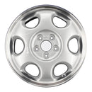 1991 subaru legacy wheel 15 machined silver aluminum 5 lug w68690ms 1
