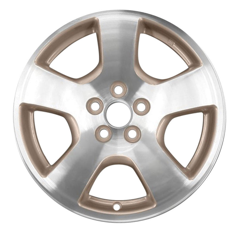 2000 subaru forester wheel 16 machined tan aluminum 5 lug w68699mt 3