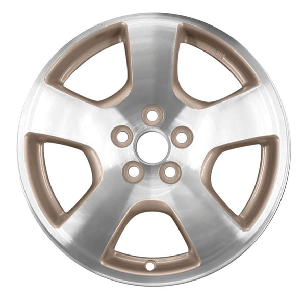 1999 subaru forester wheel 16 machined tan aluminum 5 lug w68699mt 2