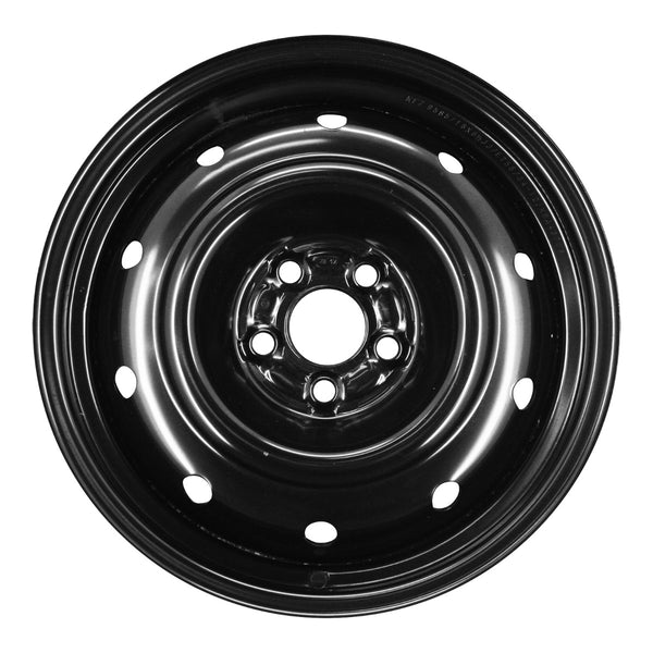 2008 subaru impreza wheel 16 black steel 5 lug w68700b 25