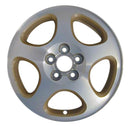 1997 subaru legacy wheel 15 machined gold aluminum 5 lug w68702mg 3