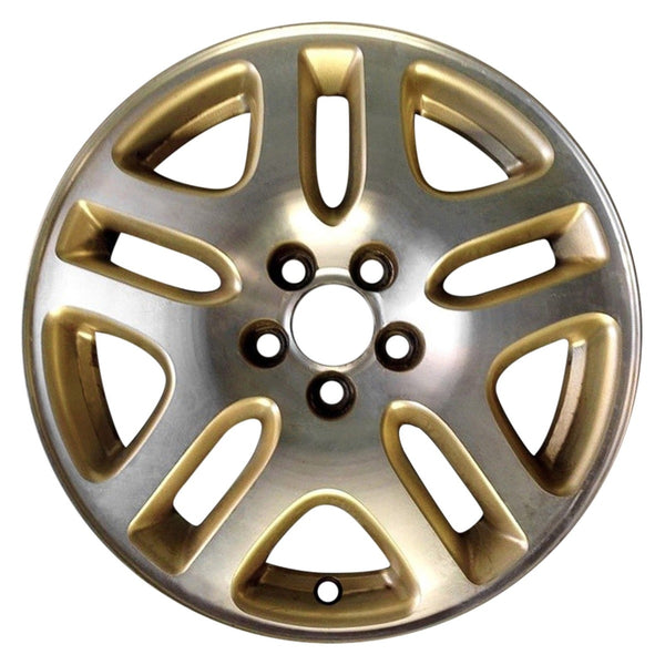 2008 subaru forester wheel 16 machined gold aluminum 5 lug w68710amg 4