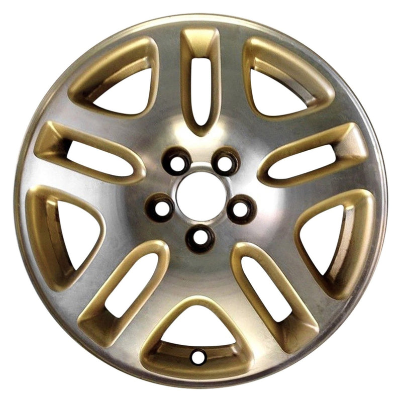 2002 subaru legacy wheel 16 machined gold aluminum 5 lug w68710amg 7