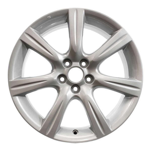 2007 subaru impreza wheel 17 silver aluminum 5 lug w68751s 3