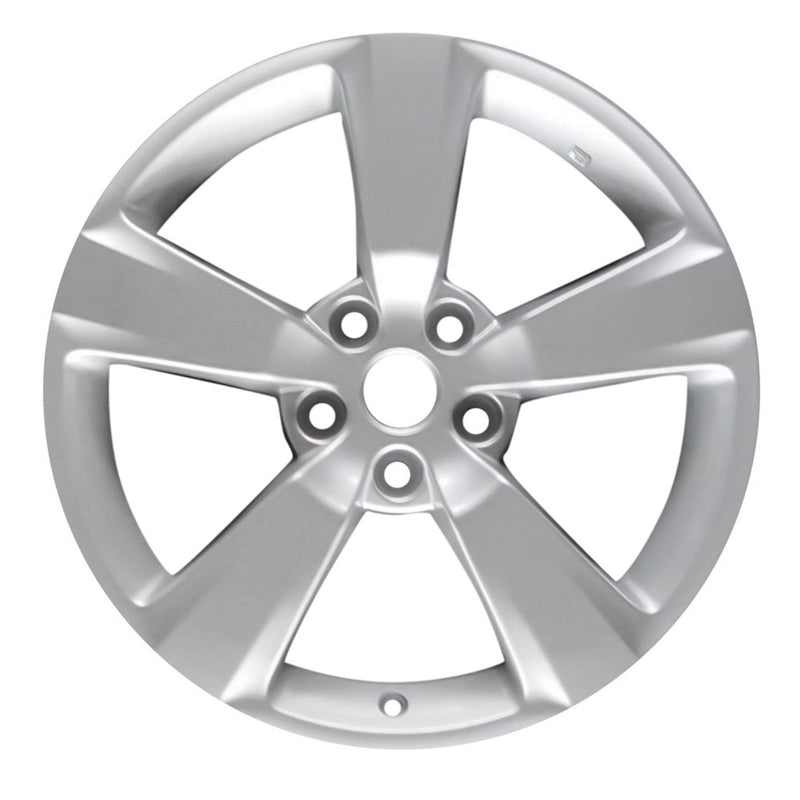 2008 subaru impreza wheel 18 silver aluminum 5 lug w68777s 1