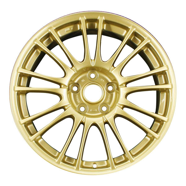 2014 subaru impreza wheel 18 gold aluminum 5 lug w68778g 7