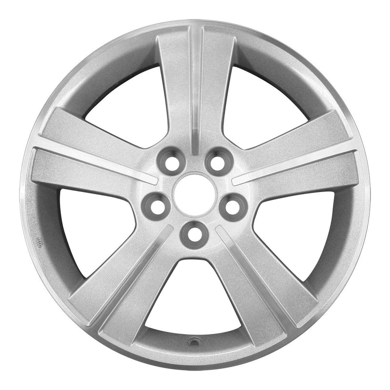 2009 subaru forester wheel 16 machined silver aluminum 5 lug w68783ms 1