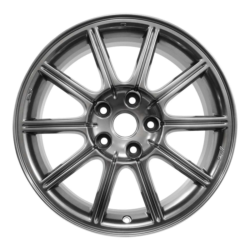 2008 subaru impreza wheel 17 hyper aluminum 5 lug w68755h 2