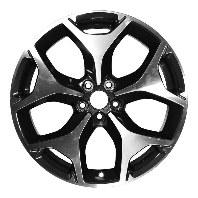 2014 subaru forester wheel 18 machined charcoal aluminum 5 lug w68815mc 1