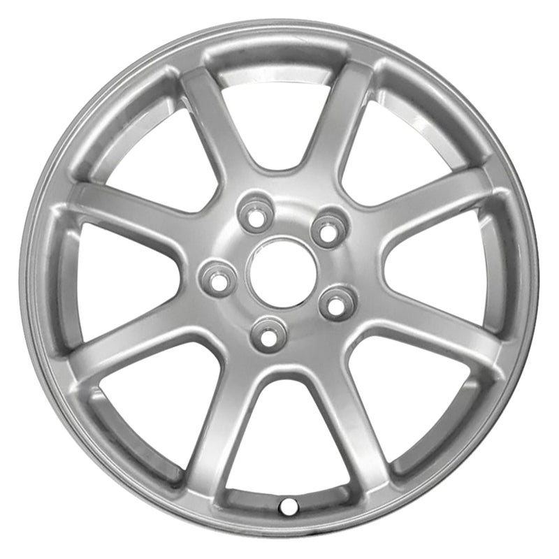 2015 subaru legacy wheel 17 silver aluminum 5 lug w68821s 1