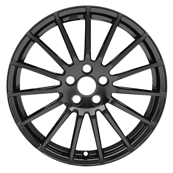 2016 subaru crosstrek wheel 17 black aluminum 5 lug w68850b 1