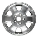 1996 toyota rav4 wheel 16 machined silver aluminum 5 lug w69363ms 1