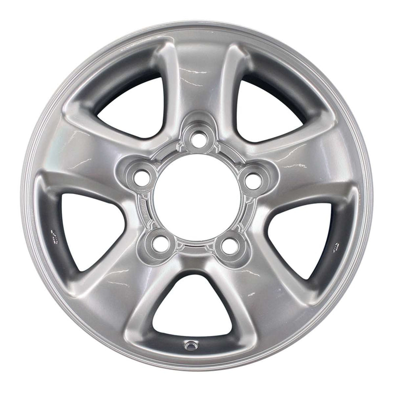 2001 toyota land wheel 16 silver aluminum 5 lug w69380s 4