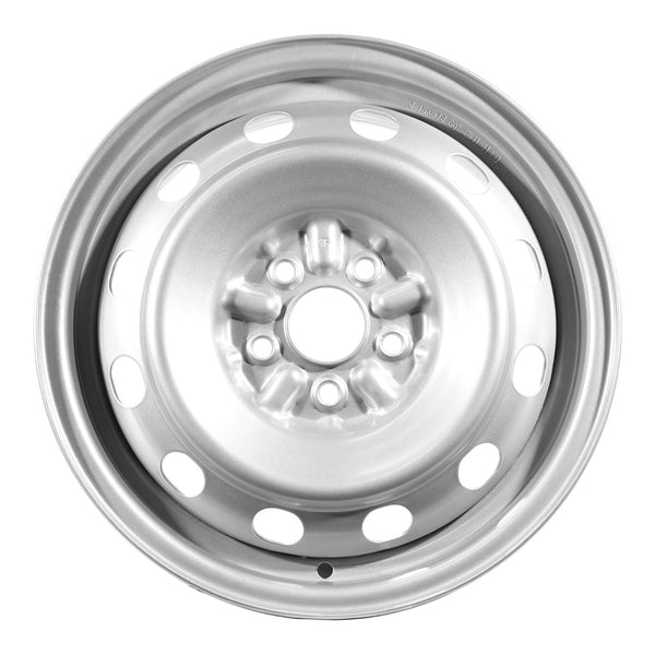 2000 toyota celica wheel 15 silver steel 5 lug w69386s 1