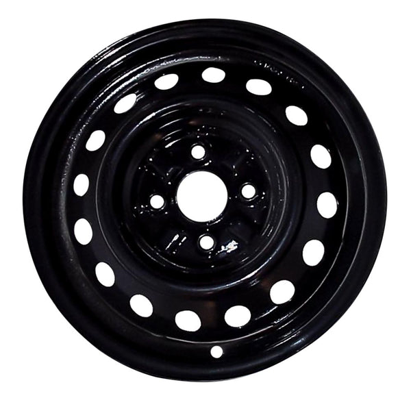 2000 toyota echo wheel 14 black steel 4 lug w69391b 1