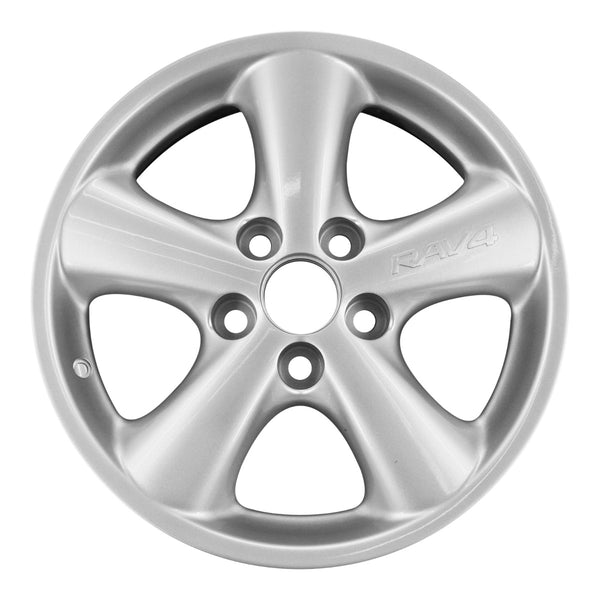 2003 toyota rav4 wheel 16 silver aluminum 5 lug w69407s 3